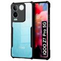 For vivo iQOO Z7 Pro Xundd Cases Unique Shockproof TPU Bumper Hard Clear Acrylic Mobile Phone Case vivo iQOO Z7 Pro Back Cover. 