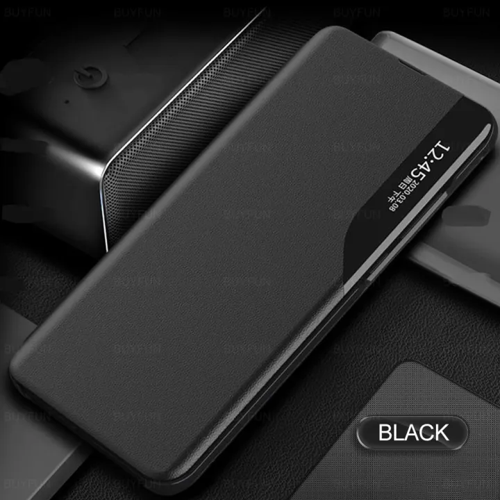 For%20Samsung%20Galaxy%20Note%2010%20Plus%20Phone%20Case%20Smart%20View%20Flip%20Case%20Luxury%20PU%20Leather%20Kickstand%20Window%20Shockproof%20Cover%20For%20Galaxy%20Note%2010+%205G%20-%20Image%202