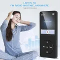 RUIZU X02 MP3 Music Player 16GB Portable Sport Walkman with 1.8 Inch Support FM Radio E-Book Clock Recorder mp3 player bluetooth. 