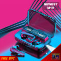 Newest M19 TWS Wireless Bluetooth Earbuds.