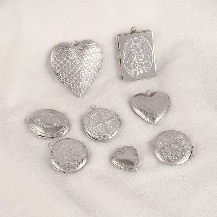 3pcs/Lot%20NO%20Fade%20Stainless%20Steel%20Heart%20Photo%20Locket%20Frame%20Reliquary%20Photo%20Frame%20Pendant%20Charms%20For%20Jewelry%20Making%20Accessories%20-%20Image%203