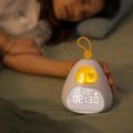 Bird's Nest Time Alarm Clock Night Light Smart LED Wake-up Light Bedroom Desktop Sleeping Night Light with nice material.