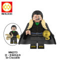WM6190 One Piece Anime Block Toys Figure Dracule Mihawk Buggy Jinbe Building Block Mini Toy Collection Toys For Children.