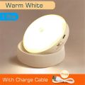 Night Light Rotatable Wireless Motion Sensor LED Night Lights USB Rechargeable Bedroom Corridohting Motion Sensor Light led Lamp.