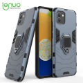 Lenuo Phone Case for Samsung Galaxy A03 166 Silicone PC Metal Ring Holder Cover. 