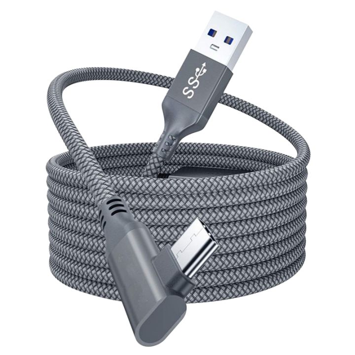 (NEW)5M Charger Cable for Oculus Quest 2 Link Headset USB 3.0 Type C Data Line Transfer Type-C to USB-A Cord VR Accessories