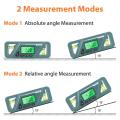 High Precision Portable 360° Measuring Bevel Protractor MIni Digital Inclinometer Digital Level Angle Gauge. 