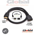 HDMI Extension Cable,(1.5m or 5 feet) hdmi Jointer, hdmi Extension Cable Small, hdmi Male to Female Adapter, hdmi to hdmi Connector, hdmi Adapter,. 