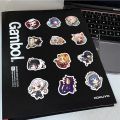 10/30/60pcs Cute Cartoon Anime Demon Slayer Anime Stickers Decoration Laptop Phone Suitcase Notebook Label Stationery Sticker. 