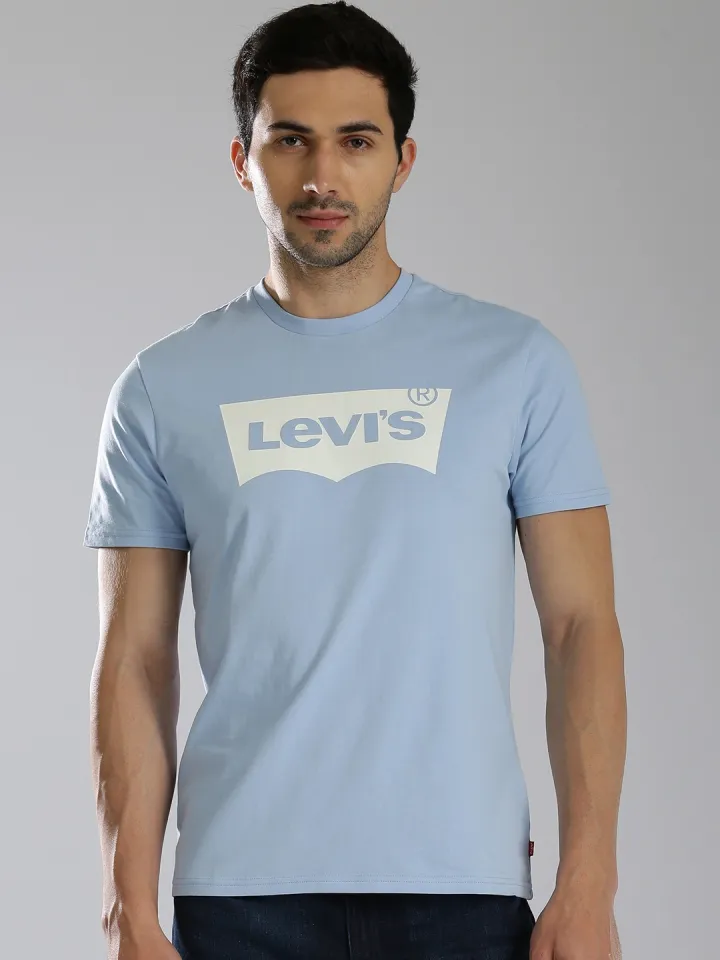 Polo Round Neck T-Shirt For Men Sky Blue