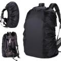 45L Bag Backpack Rain Cover Dust Cover Protable Waterproof  Anti-tear Dustproof Anti-UV Backpack Camping Hiking. 