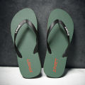 2022 summer new men's casual plus size slippers korean trendy beach flip flops outdoor fashion sandals. 