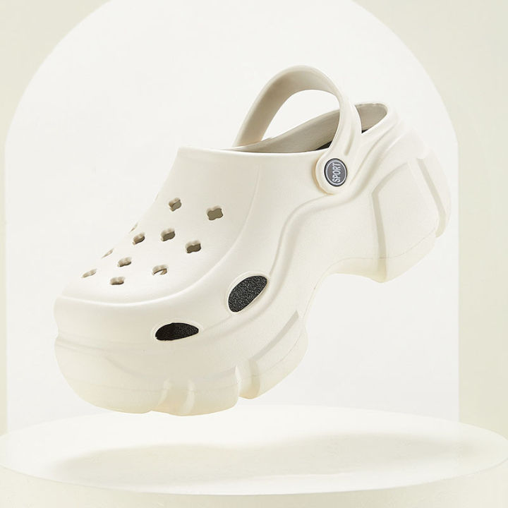BEVERGREEN%207CM%20Summer%20Clogs%20Outdoor%20Waterproof%20Platform%20Women%20Slippers%20Beach%20Slides%20Massage%20Beard%20Black%20Designer%20Sandals%20-%20Image%205
