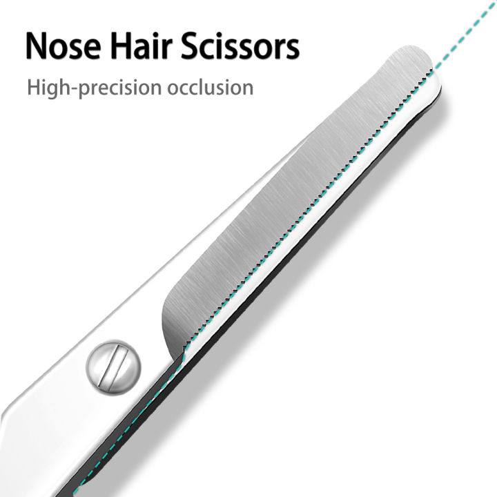 Facial%20Hair%20Scissors%20For%20Men%20Women,%20Stainless%20Steel%20Eyebrow%20Trimmer%20Nose%20Hair%20Cutting%20Scissors%20-%20Image%205