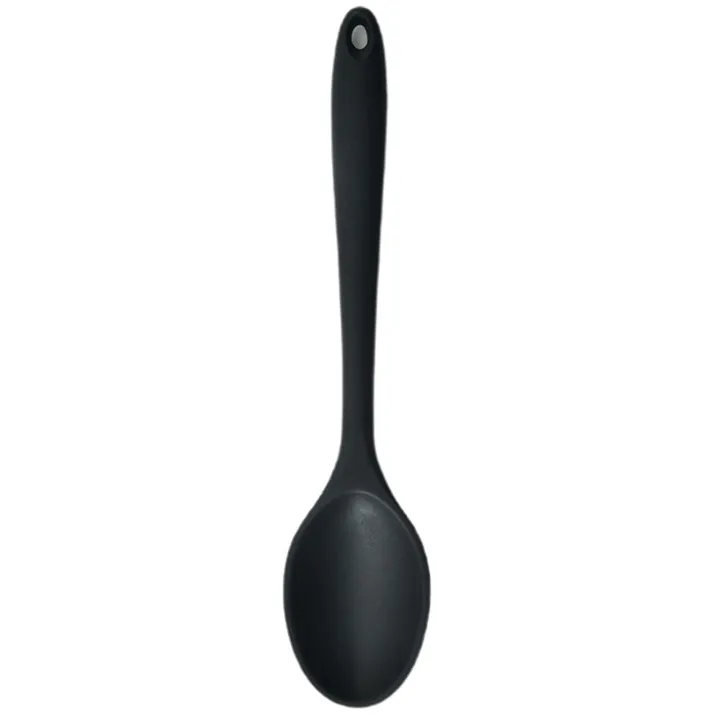 Silicone%20Spoon%20Long-handled%20Heat-resistant%20Solid%20Color%20Food%20Grade%20Cooking%20Spoon%20Tools%20for%20Home%20-%20Image%202