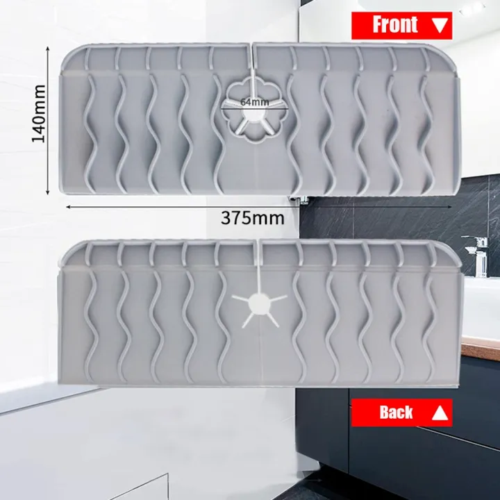 1%20Piece%20Water%20Kitchen%20Faucet%20Water%20Catcher%20Mat%20Large%20Sink%20Splash%20Pad%20Countertop%20Protector%20Grey%20-%20Image%203