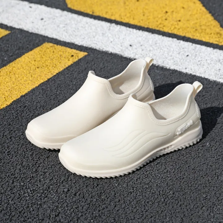 Elegant%20pumps%20rain%20boots%20women's%20fashion%20internet%20celebrity%20low%20top%20short%20tube%20anti-slip%20waterproof%20shoes%20kitchen%20work%20rubber%20shoes%20-%20Image%206