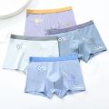 Junior High School Student Men's Underwear Youth Pure Cotton Boxer Brief Breathable Boys Boxer Briefs Male High School Student Fashion.
