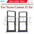 Tecno Camon 12 Air KC3 Sim Tray Micro SD Card Slot with Sim Ejector Pin Replacement Part.