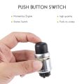 Heavy Duty Engine Start Push Button Heavy-Duty Momentary Start Switch 12V Dc Weatherproof Push Button Start Switch(50 Amps). 