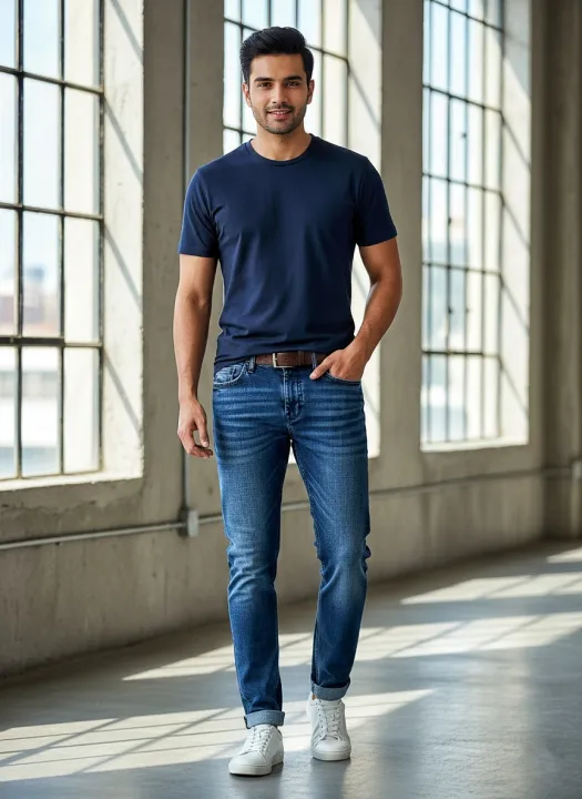 Men's%20Smart%20Looking%20Slim%20Fit%20Denim%20Jeans%20Pant%20By%20Style%20Rong%20-%20Image%204