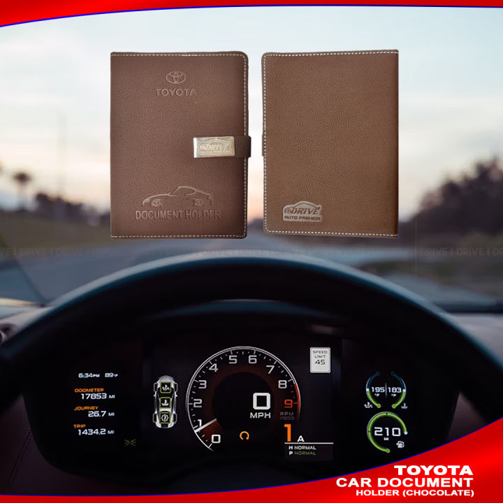 TOYOTA%20Car%20Vehicle%20Documents%20Holder-CHOCOLATE%20-CAR%20DOCUMENTS%20HOLDER,CAR%20PAPER%20BAG,%20DOCUMENT%20COVER,%20CAR%20DOCUMENTS%20POUCH,%20Vehicle%20Document%20holder,%20-%20Image%205