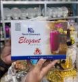 Crystal Clear transparent Beautiful unique design Water /Drinking /Coke / Sorbat/Milk/ Lassi/ premium glass Set 6 Pieces Model N96T. 