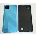 Realme C11 2021 - ( Plastic ) Casing / Back Shell / Back Panel / Battery Cover / Back Door / Back Replacement Part with Button.
