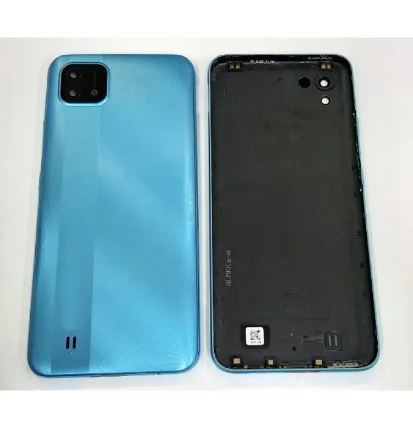 Realme C11 2021 - ( Plastic ) Casing / Back Shell / Back Panel / Battery Cover / Back Door / Back Replacement Part with Button