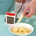 Manual French Fry Cutter Durable Potato Cutter for Cucumbers Potatoes Fruit. 