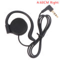 1PCS 3.5MM Listen Only Earpiece Headset Earphone For Radio Tour Guide System F4510A Eatop. 