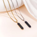 High Quality Men Fashion Jewellery Stainless Steel Round Chain Necklaces. 