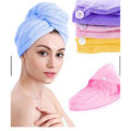 Girl's Hair Drying Hat Quick-dry Hair Towel Cap Hat Bath Hat Microfiber Solid Towel Cap Super Absorption Turban Hair Dry Cap.