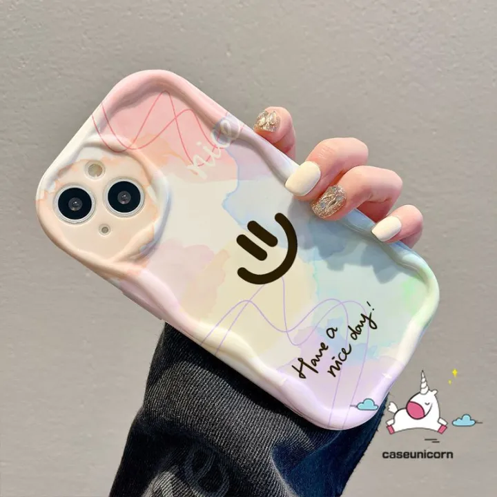 Gradient%20Dreamy%20Watercolor%20Wavy%20Curved%20Edge%20Case%20For%20Realme%209i%2011%20C35%20C53%20C12%20C25%20C15%20C17%205i%208i%205s%206i%205%207%20C11%20C51%20C17%20C55%20C25s%20C30%20C25Y%20C31%20C20%20C21%20C33%20C21Y%20C3%20Smile%20Face%20Cover%20-%20Image%206