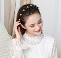 Unisex Alice Pearls Elegant Hairbands Men Women Sports Headband Double Bangs Hairstyle Make Up Hairpins Fashion Hair Accessories.