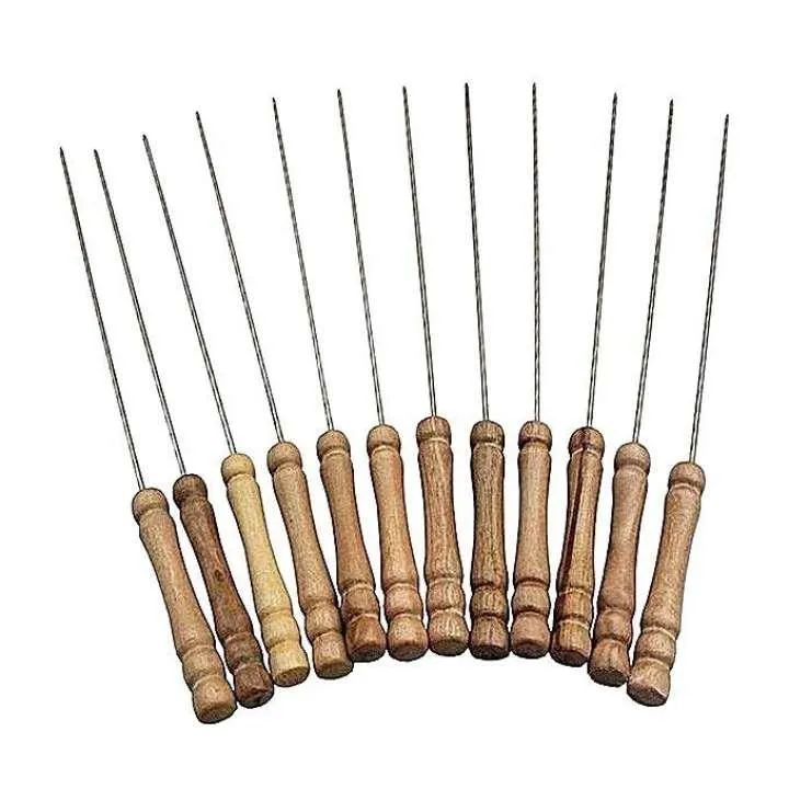 12%20Pcs%20BBQ%20Stick%20-%20Woden%20and%20Silver%20-%20Image%203