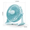 New Small Fan USB Fan Cartoon Desktop Charging Fan Mute Mini Simple Portable Small Fan. 