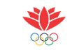 Bangladesh Olympic Association flag 3ft x 2ft (Digital Print). 