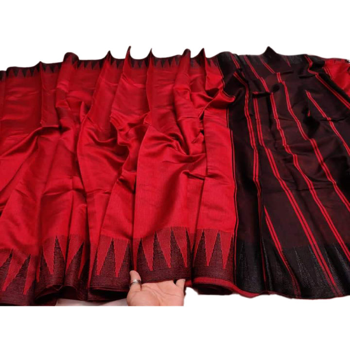Dupiyan%20Silk%20Minar%20Pair%20Tangail%20Tant%20Saree%20For%20Women%20-%20Image%202