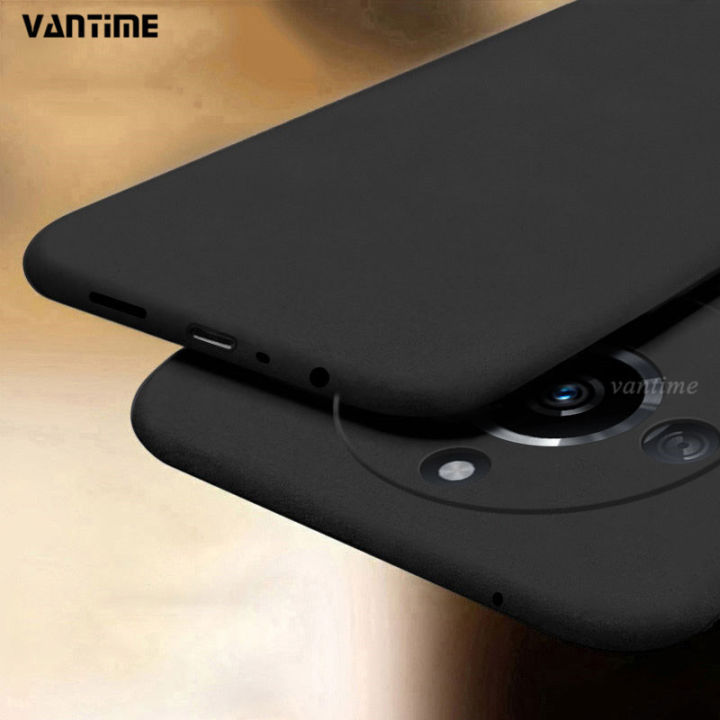 Vantime for Realme Narzo 60 5G Case Soft Sandstone Slim Matte Back Cover