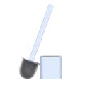 Silicone Toilet Brush with Brush Holder Wall Hanging Toilet Cleaning Brush Set Bathroom Tools professional design. 