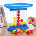 Bouncing Balls Board Game Parent-Child Interactive Throwing Ball Toys Connect Four Ball Game for Adults Kids Party Birthday. 