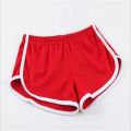 Women’s home leisure pure Color Fashion Yoga beach candy color sports shorts A46. 