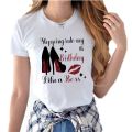 Women T Shirt Love Graphic Printed Fashion Casual Cute 90s Tees Lady Tops Clothing Short Sleeve Female T Shirts Womens T-Shirt.
