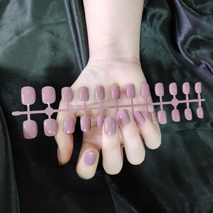 %E3%80%90Ready%20Stock%20Simple%20Solid%20Color%20Fake%20Nail%2024%20Pieces%20of%20Nail%20Pieces%20Fake%20Nail%20Art%20Finished%20Beauty%20Care%20-%20Image%208