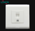 HONEYWELL LONON Series Data Internet CAT-6 White Socket Network Jack Plug Computer RJ45 Switch.
