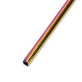 Rainbow Straws Stainless Steel Drinks Straw Metal Drinking Cleaner Reusable Barr. 