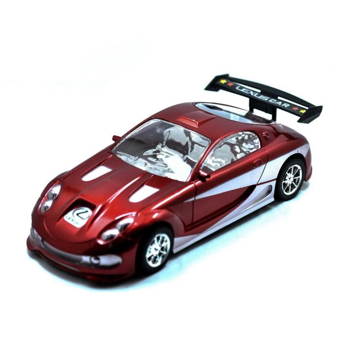 3D lighting and music lexus car toy for kids