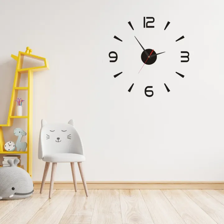 Luxury%20Decor%203D%20DIY%20Wall%20Clock,Round%20Stylish%20Modern%20Wall%20Clock,Battery%20Operated%20Non-Ticking%20Hanging%20Clocks,for%20Office,Dining%20Room,Class%20Room%2030%20cm%20by%20Doob%20Cart%20-%20Image%204