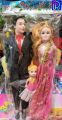 Family Doll Set/Barbie Doll Set/Putul Set/Couple Barbie Doll Set/Mom Dad Baby Doll Set/3-Pcs Doll Set - Doll. 